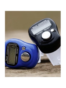 5个/套 可复位5位液晶电子计数器，适用于运动训练的迷你紧凑型计数器，LED计数器，指环计数器，按钮计数器（颜色混装） - 彩色 - 查看 5