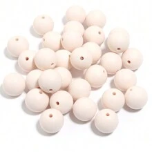20 件/包硅胶糖果色圆珠，适合制作珠宝，可爱的 DIY 配件 - 20個/包 - 查看 16