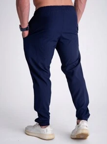 Men Pants - 藏蓝色 - 查看 5