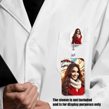 1 pieza Llavero con retrato personalizable de gato/perro en acrílico, impreso de alta definición, accesorio multiestacional y para ocasiones, regalo