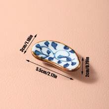 1pc Ceramic Chopstick Rest, Japanese Style Luxury Chopstick Holder, Delicate Cute Chopstick Stand Christmas Gift - Multicolor - View 10