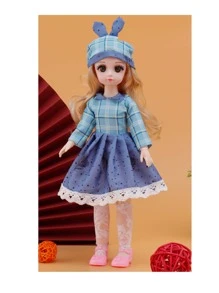 Muñeca BJD realista de 12 pulgadas, ropa y accesorios exquisitos, muñeca de juego de roles, diversión para niños, excelente valor, se vende por separado - multicolor - Ver 8