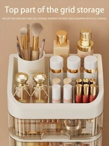 Brand New Elegant Makeup Organizer Drawer Box, Large Storage Space With Pullout Drawers, Available In 2 Colors And Multiple Sizes
