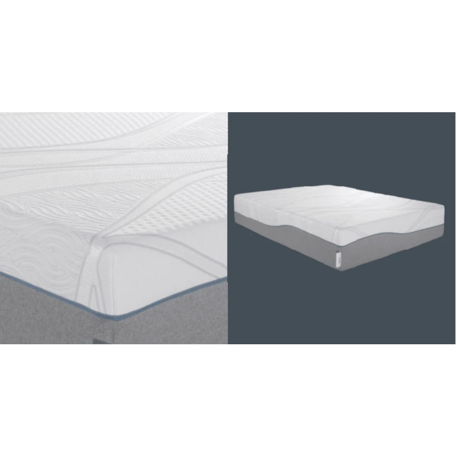 TWIN SIZE Kruger 14" Medium Cooling Gel Memory Edge Support Pocket