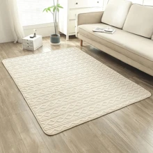 Alfombra trenzada de poliéster, diseño moderno y elegante, 1.40 x 200 cm - 140 x 200 cm - Ver 3