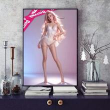 1 幅性感美学海报男士卧室游戏室浴室装饰墙艺术画帆布墙饰家居装饰客厅装饰美学印刷品 - 彩色 - 查看 16