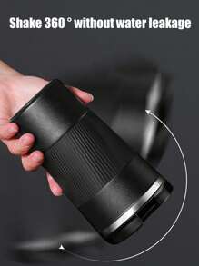 1 件装不锈钢咖啡杯保温杯防漏双层咖啡杯防滑旅行车载保温瓶 - 彩色 - 查看 11