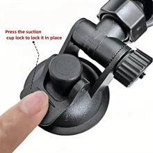 High Definition Wide-Angle 360 ° Interior Rearview Mirror - Conforms To Convex Glass, Enhances Visibility Of Blind Spots In Cars - Black - View 7