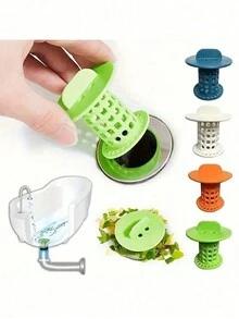 1 bộ lọc bồn rửa, bộ bảo vệ cống bồn tắm, nắp cống vòi hoa sen, phụ kiện phòng tắm, cống thoát sàn, bộ lọc bồn rửa, dành cho tóc người và thú cưng, ngăn ngừa tắc nghẽn phòng tắm bằng bộ lọc tóc và nút chặn cống của chúng tôi - giữ cho bồn rửa và bồn tắm của bạn sạch sẽ - Nhiều màu - Xem 3