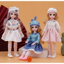 Muñeca BJD realista de 12 pulgadas, ropa y accesorios exquisitos, muñeca de juego de roles, diversión para niños, excelente valor, se vende por separado - multicolor - Ver 6