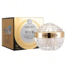 MERCILEN 1 瓶/50 克 亮白、保湿、亮泽肌肤保湿霜，含有烟酰胺和雪耳提取物的面部保湿霜，抗皱、紧致，适合所有肤质 - 植萃美白緊緻美白乳霜50g - 查看 10