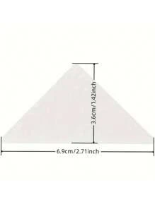 10/20/30pcs Self-Adhesive Collar Stays - Transparent Non-Woven Fabric Shirt Collar Stiffeners, Fashionable Style For Men