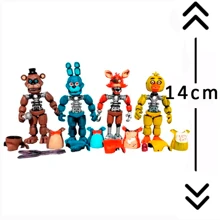 Springtrap Freddy Bonny Pack 4 Figuras Juguete Five Nights At Freddy's
