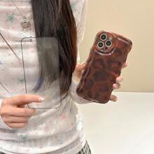 1 件 3D 波浪气垫 + 人造珍珠手链 TPU 手机壳适用于 iPhone 15 Pro Max/13 - 彩色 - 查看 5