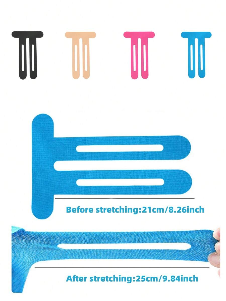 Knee Muscle Effect Tape, OnePiece Elastic Muscle Kinesiology Tape