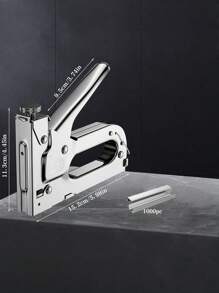 1000 件，射钉枪钉，射钉枪配件，U 形钉，T 形钉，门钉，适用于木材、不锈钢、金属、木工手动工具、家居/DIY、万圣节装饰固定配件 - 銀色 - 查看 12