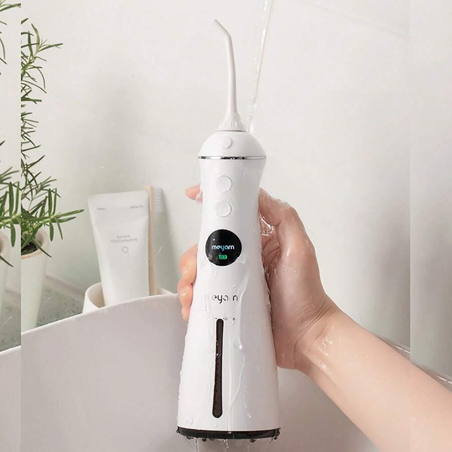Portable Water Flosser Cordless Rechargeable Dental Cleaner Irrigator