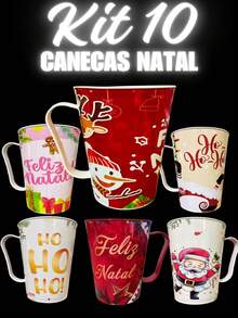 Christmas Mug Kit End Of Year Decoration Gift Wholesale - 紅白色 - 查看 8