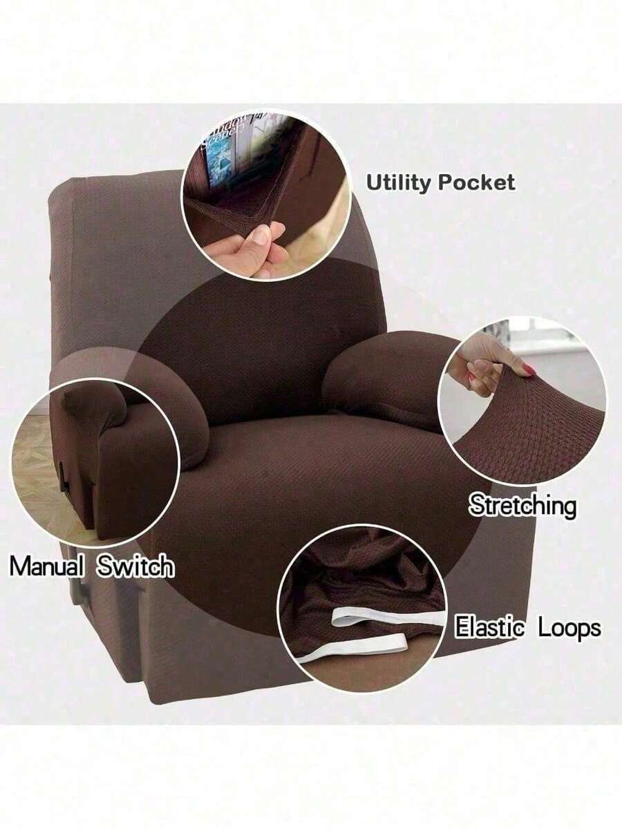 Funda elástica para sillón reclinable, funda para sofá, funda para