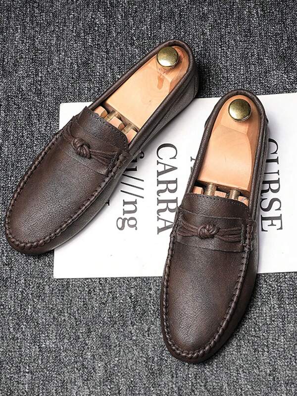 Mocasines de verano de moda antideslizantes y resistentes al desgaste para hombre, talla pequeña en 1 talla