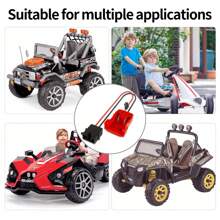 Awokee 18V Power Wheels Adapter Kit For Milwaukee M18 Battery, With Fuse Holder And Wire Harness Connector - Multicolor - View 7