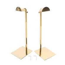 2PCS Handbag Display Rack Hanger Bag Store Metal Adjustable Purse Stand Holder - Gold - View 4