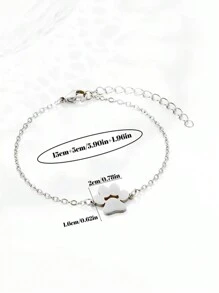 Personalized Pet Paw Names Bracelet Adjustable Name Bracelet Dog Cat Paw Bracelet Memorial Jewelry Gift For Pet Lovers Back To School Winter Gift Ideas Boy Girl Valentine's Day