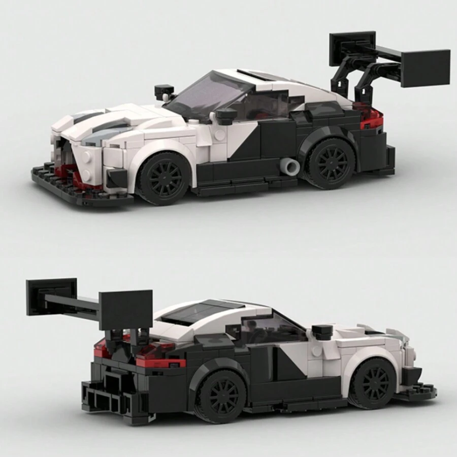 MOC Super Racing Car Building Blocks Toy Kit, Creative Toy, Adults' DIY Car Model Set, City Cup Series, Suitable As Birthday, Christmas Gift, Collection And Home Decor