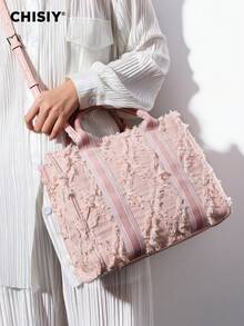 CHISIY Túi đeo chéo Clutch thủ công nguyên bản Túi có thể chuyển đổi, Mùa xuân, Mùa hè, Mùa thu, Mùa đông Thiết kế sang trọng hợp thời trang Thiết kế Túi có kết cấu chức năng giá cả phải chăng Ý tưởng quà tặng cho Ngày lễ tình nhân, Sinh nhật, Giáng sinh, Kỷ niệm, Tốt nghiệp, Đám cưới, Ngày của mẹ, Tiệc cô dâu Ngày lễ tình nhân - Hồng - Xem 3