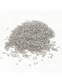 200/400/600入組2.5mm壓縮珠罩,帶扁平端,圓形分隔珠,金屬珠寶製作diy手工工具材料