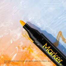 Enmi Acrylic Marker Art Class Special Academy Style 36 Color Marker Non-Transparent Color Overlapping Color Water-Based Painting - 36 Colors/college Style - View 5