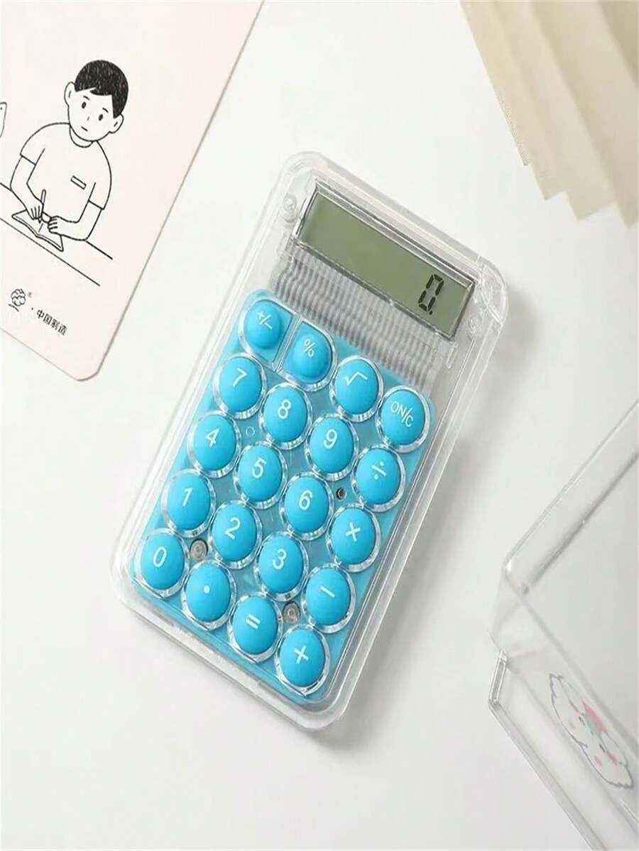 Mini Calculator Small Handheld CalculatorPocket Size Calculator Cartoon