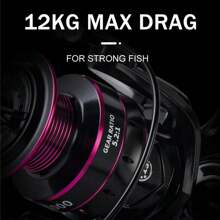 BILLINGS Spinning Reel,Fresh And Saltwater Spinning Fishing Reel,Up To 26LB Max Drag,5.2:1 Gear Ratio,With Metal Rocker&Metal Spool
