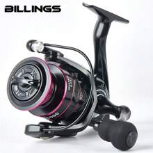 BILLINGS Spinning Reel,Fresh And Saltwater Spinning Fishing Reel,Up To 26LB Max Drag,5.2:1 Gear Ratio,With Metal Rocker&Metal Spool