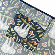 Wrapables Wrapables Cute Animals Large & Small Foldable Tote Nylon Reusable Grocery Bags, Set Of 2