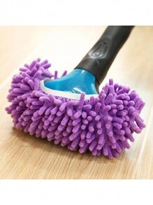 2/4pcs Reusable Removable Floor Cleaning Mop Shoe Covers, Washable Floor Cleaning Slippers, Bathroom Slippers Home Bathroom Decor Fall Decor Back To School