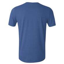 Gildan Mens Short Sleeve Soft-Style T-Shirt - 100% Cotton - 144gsm - (BC484) - Xanh đậm - Xem 2