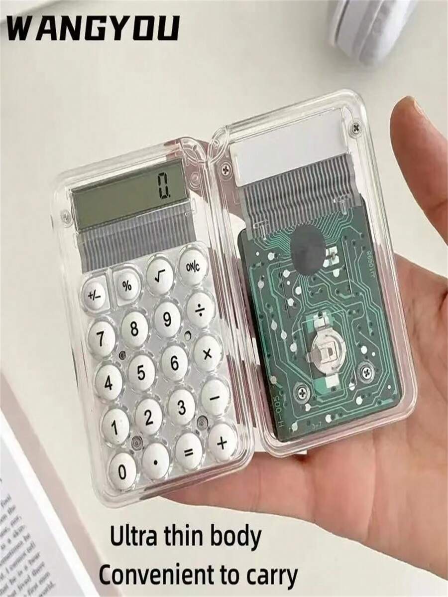 Mini Calculator Small Handheld CalculatorPocket Size Calculator Cartoon