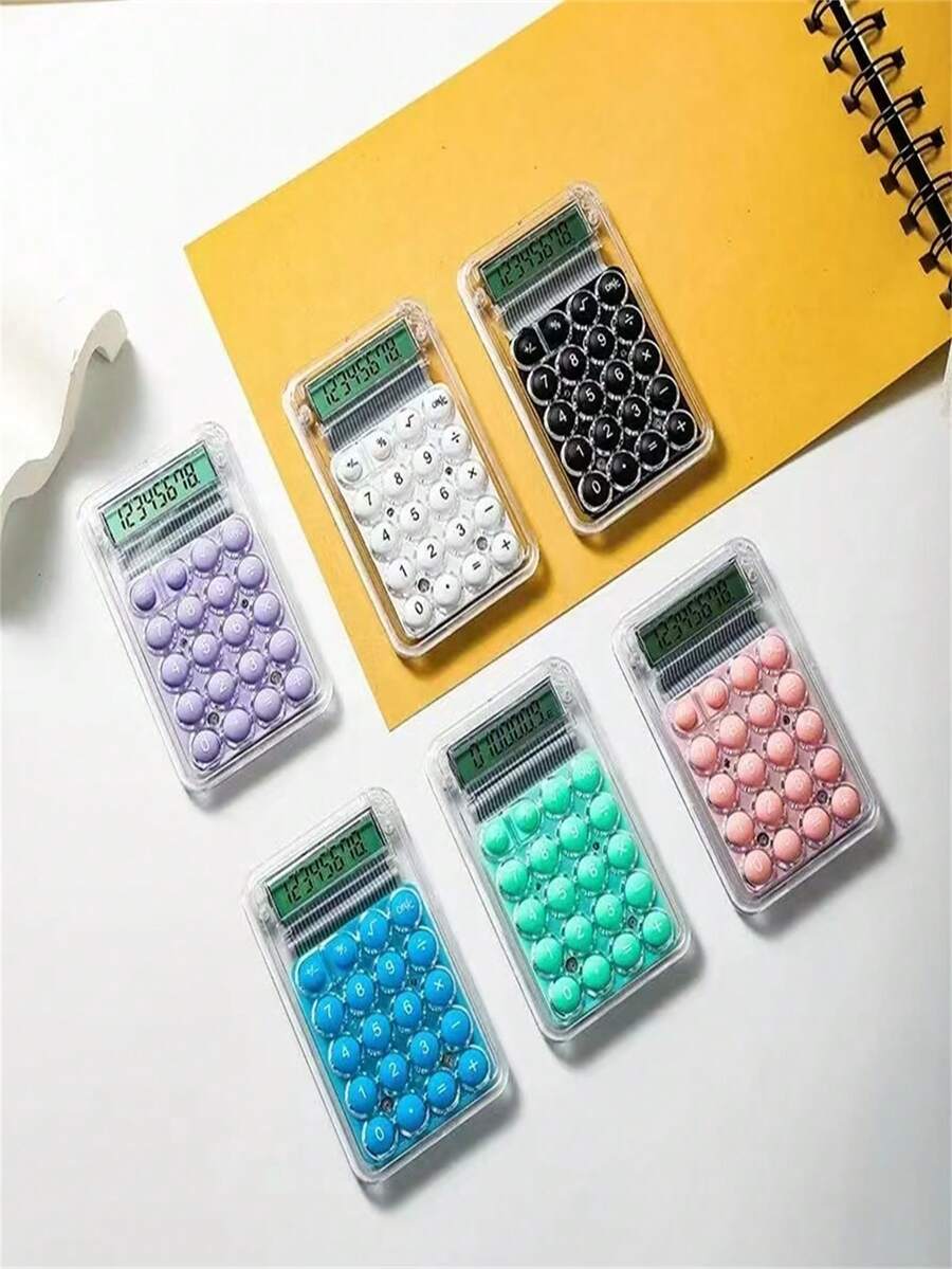 Mini Calculator Small Handheld CalculatorPocket Size Calculator Cartoon