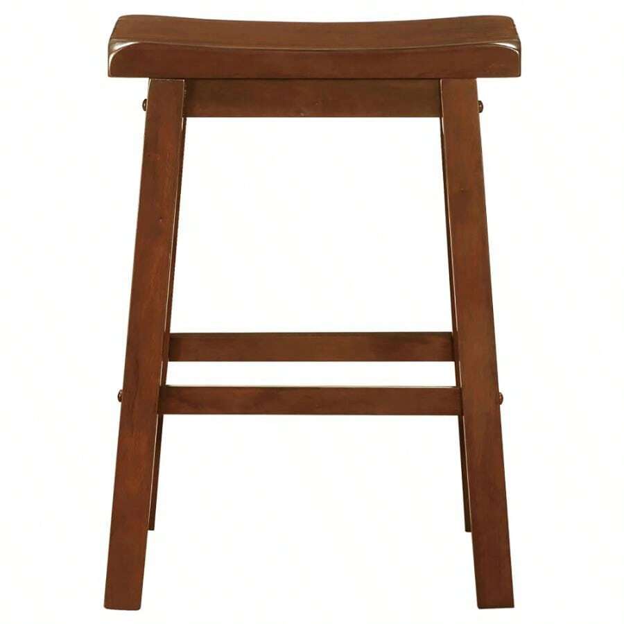 Chestnut Counter Height Stools (Set Of 2) SHEIN USA