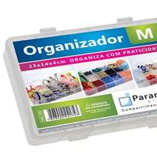 Organizer Box M C/ 14 Compartments 4X14X23cm 174 Paramount Jewelry Costume Jewelry Beads Sewing - 無色 - 查看 3