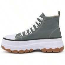 Women's Tractor Casual Versatile Sneakers - 石墨 - 查看 3