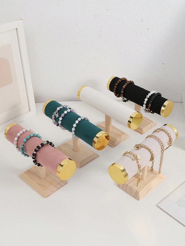1 pieza Soporte de exhibición de pulseras y relojes de calidad premium para mostrador de joyería, de regreso a la escuela