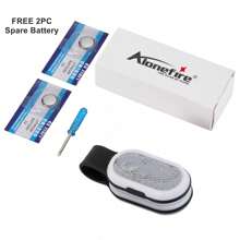 Alonefire Magnetic Clip Night Running Emergency Light Safety Sports Hike Backpack Walking Camping Nurse Work Red Flash Warning Lamp