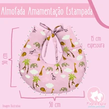 MeF Mae e Filho Baby Crib Reducer Nest Kit + Breastfeeding Pillow + Removable Portable Mosquito Net - Bóng hồng - Xem 9