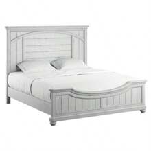 Wallace And Bay Mariano Gray Queen Panel Bed