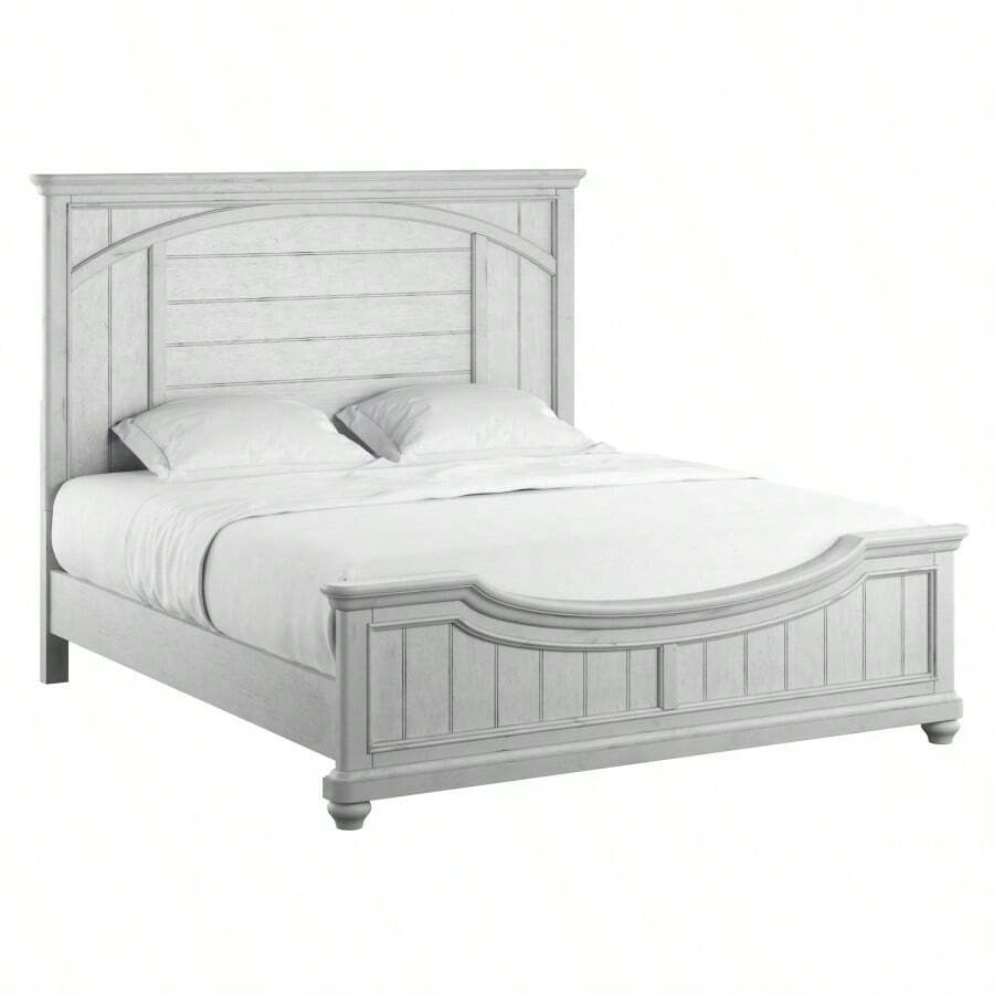 Wallace And Bay Mariano Gray Queen Panel Bed