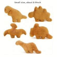 1/5 Packs Dino Nugget Pillow Chicken Nuggets Plush Room Decor Home Decor Kids Toys Travel Pillow Dinosaur Plush Toy For Birthday Gifts,Kids Pillow,Toys>Plush,Mini Animals,Plushie,Gifts,Toys