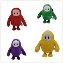 Fall Guys: Ultimate Knockout Stuffed Plush Toy Kids Figure Xmas Gift 18cm - Yellow - View 2