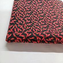 Tricoline Fabric 1.00 X 1.50 Width - Red - View 1